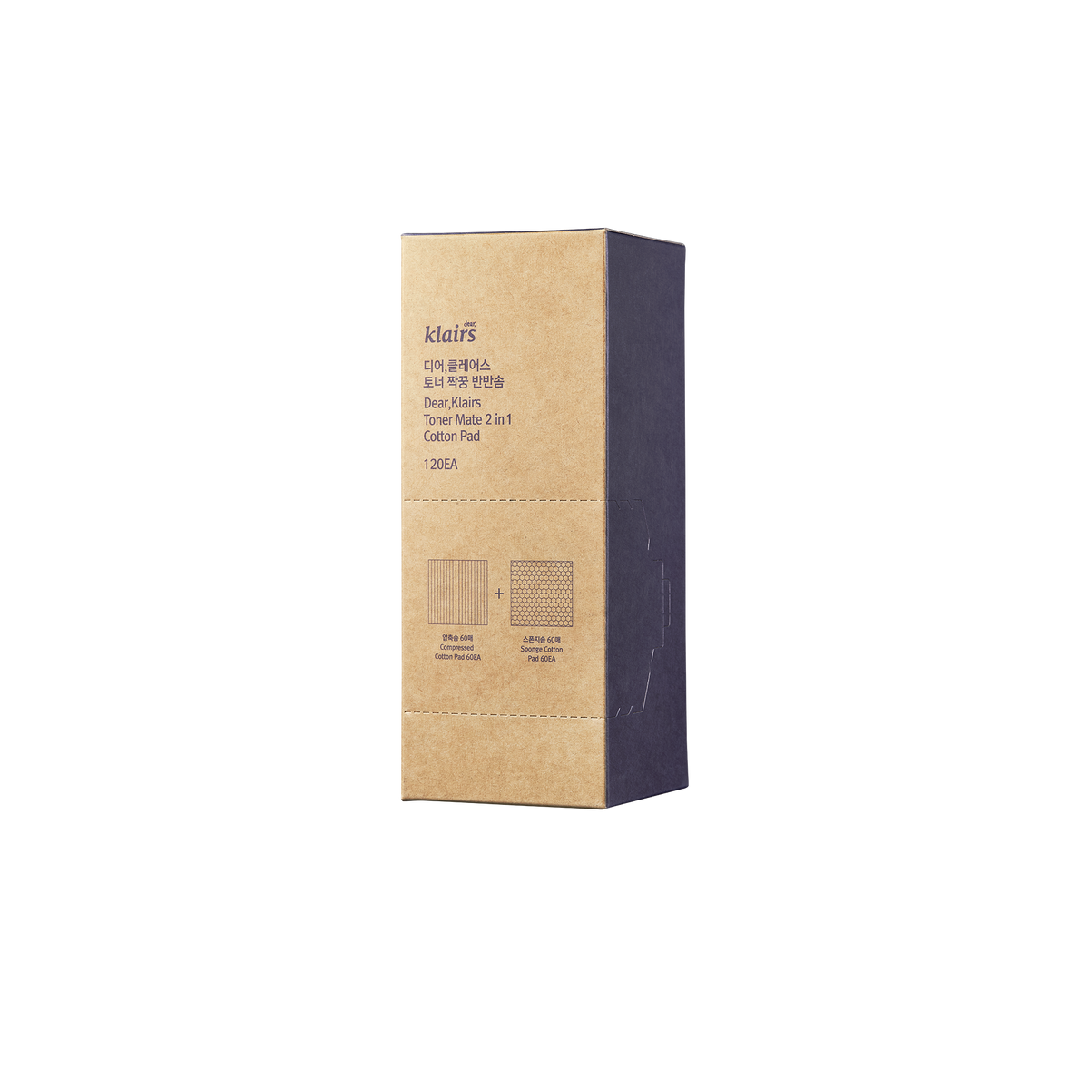 Klairs Toner Mate 2 In 1 Cotton Pad