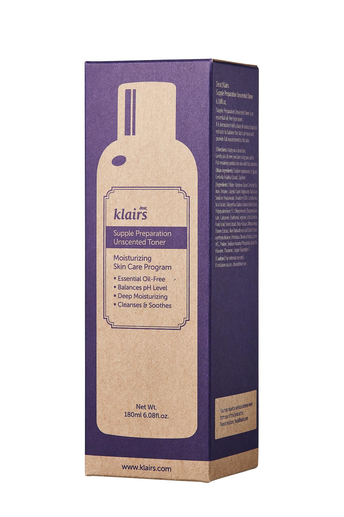 Klairs Supple Preparation Unscented Toner